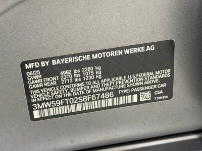 2025 BMW 3 Series M340i