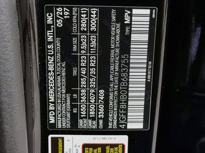 2026 Mercedes-Benz GLS Maybach GLS 600 4MATIC®