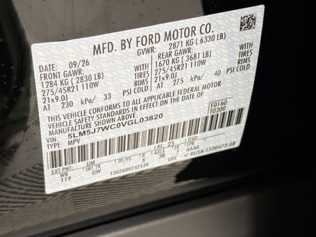 2027 Lincoln Aviator Reserve Premium