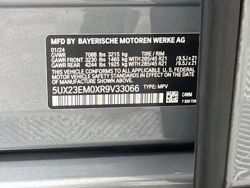 2024 BMW X7 xDrive40i