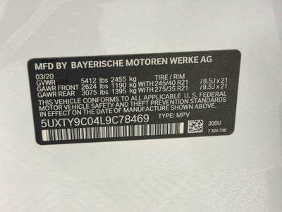 2020 BMW X3 M40i