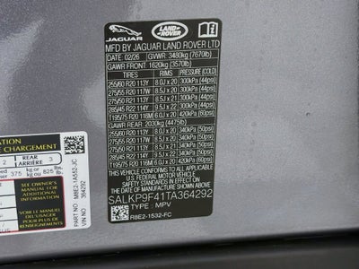2026 Land Rover Range Rover Plug-In Hybrid SE