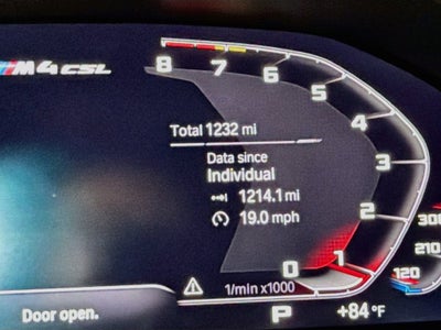 2023 BMW M4 CSL