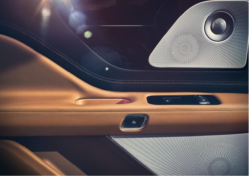 An array of available audio speakers are shown in a 2023 Lincoln Aviator® SUV | Lincoln North Miami in North Miami FL