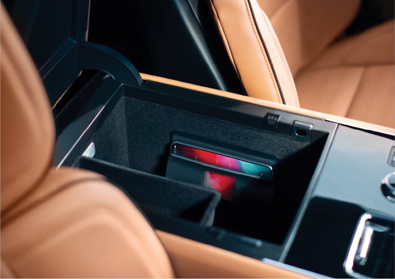 The interior of a 2023 Lincoln Aviator® Black Label model is shown in the Flight theme | Lincoln North Miami in North Miami FL