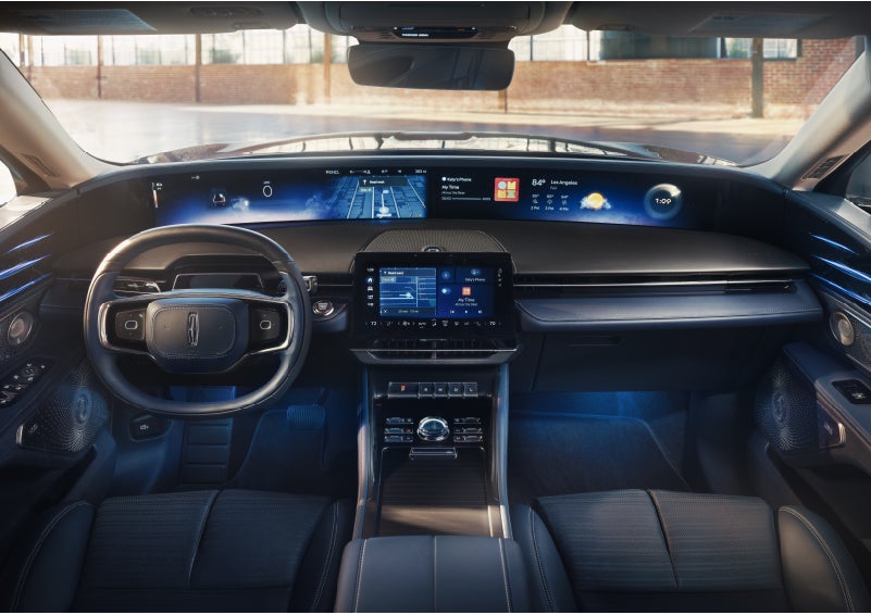The panoramic display is shown in a 2026 Lincoln Nautilus® SUV. | Lincoln North Miami in North Miami FL